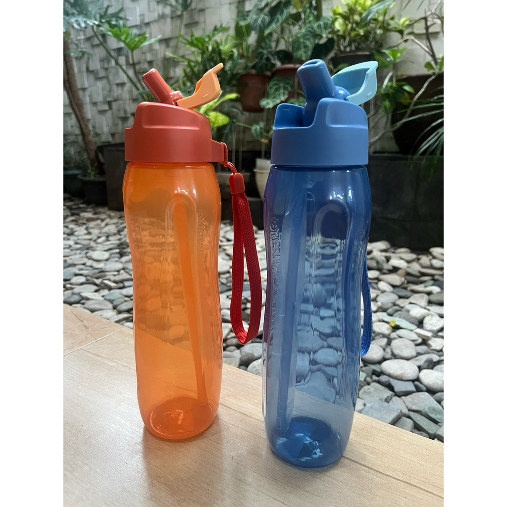 BOTOL ECO STRAW /SEDOTAN 750 ml TUPPERWARE ORIGINAL