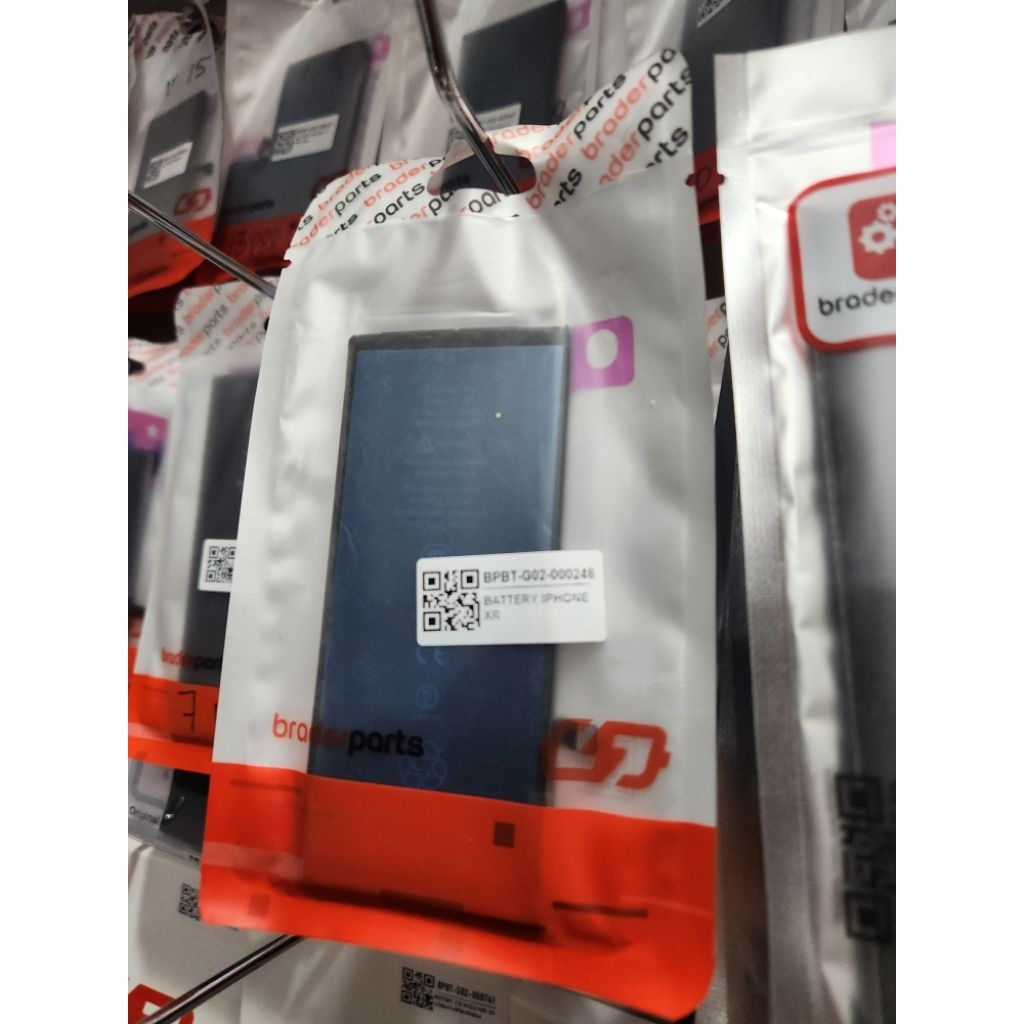 baterai iphone xr ori100% brader BERGARANSI 1tahun