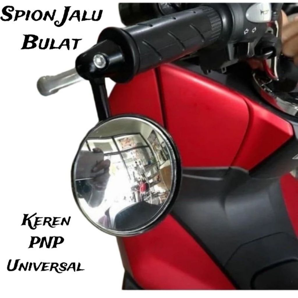 Spion Jalu STYLO 160 New Nmax 2020-2023 Fazzio Grand Filano Spion bar end Bulat universal