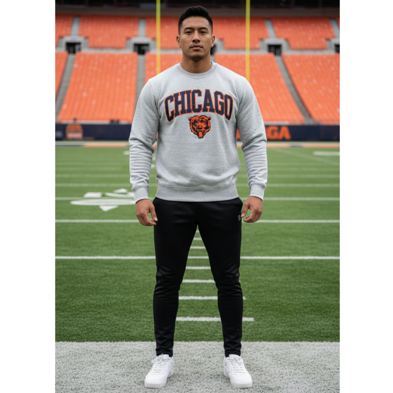 [NFL-15] NFL "Chicago" Crewneck Men | Crewneck Pria