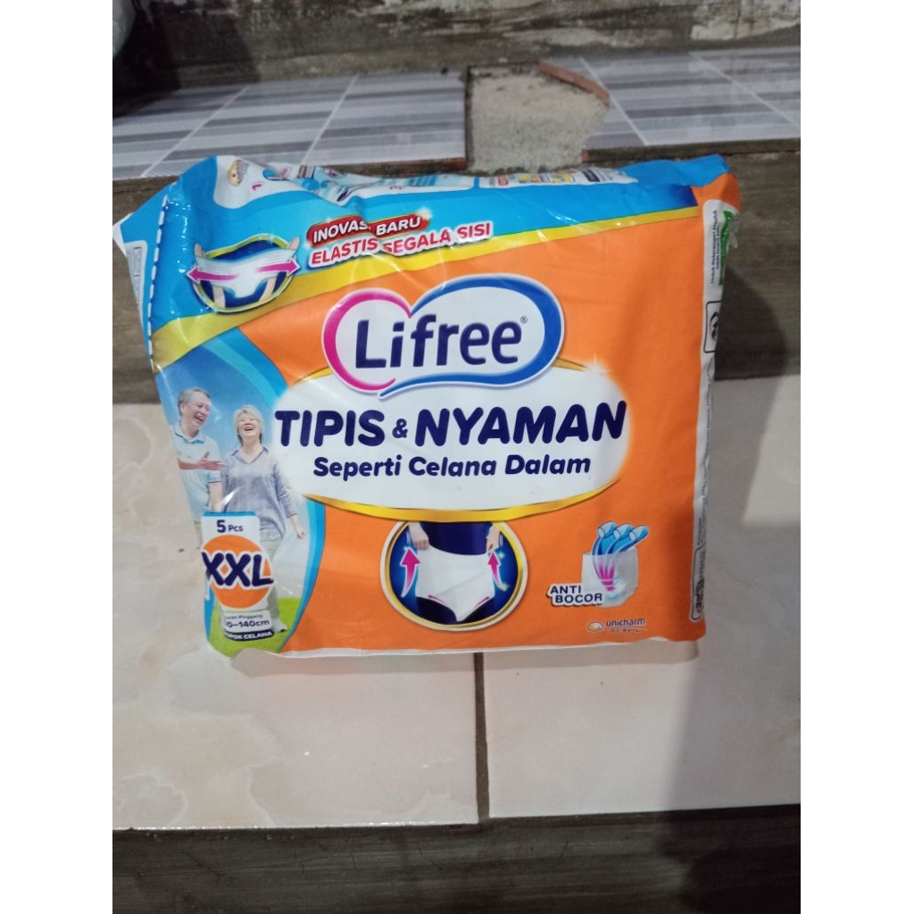 Lifree popok dewasa celana xxL 5