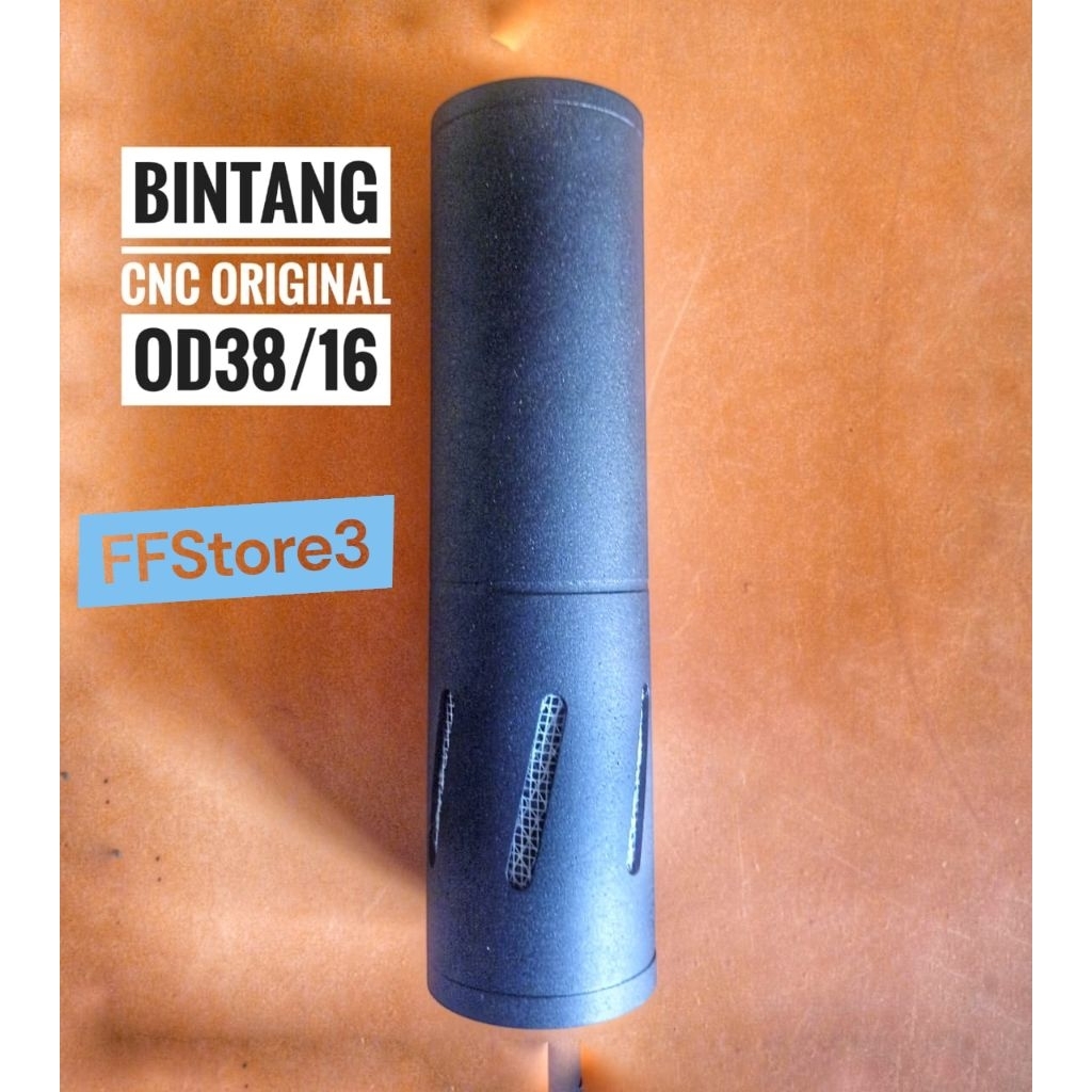 perdam cnc original hitam od 38