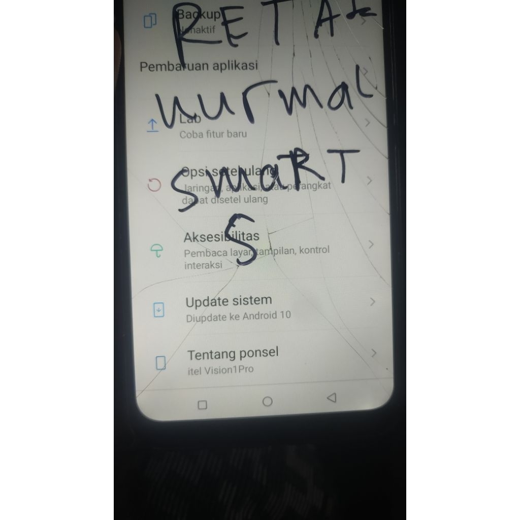 mesin itel vision 1 pro 2/32