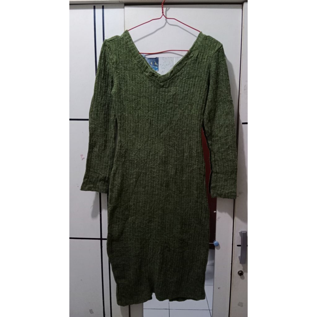 Preloved Dress Presbody Knit
