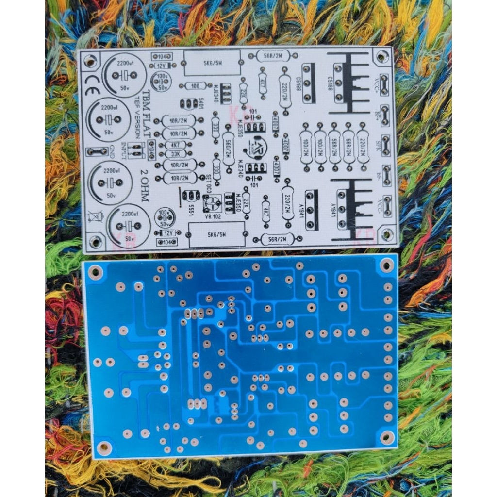 PCB tbm 2 ohm SubLow dan Flat Fersi baru sudah Tef horeg glerr joss
