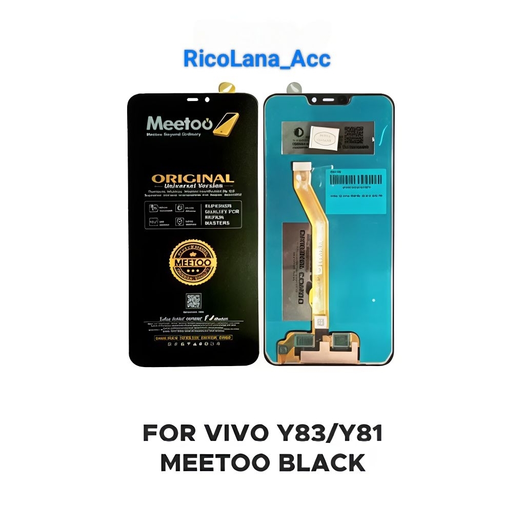 LCD TOUCHSCREEN VIVO Y83/Y81 Hitam Berkualitas Tinggi - Meetoo