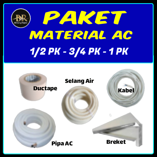 AC.PAKET .MATERIAL.AC     1/2.PK.-3/4.PK.-.1.PK