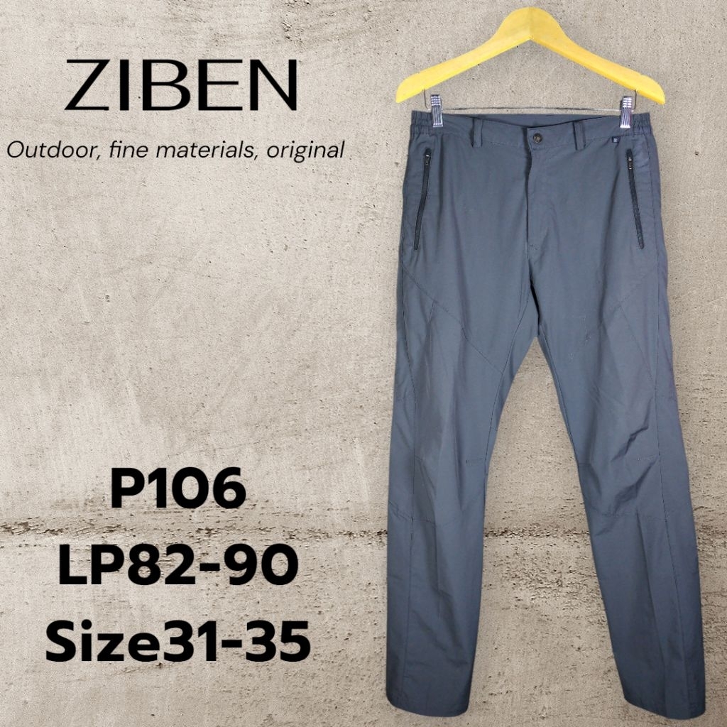 ZIBEN Celana Outdoor Hiking Trekking Gunung Mountaineering Original Size 31 32 33 34