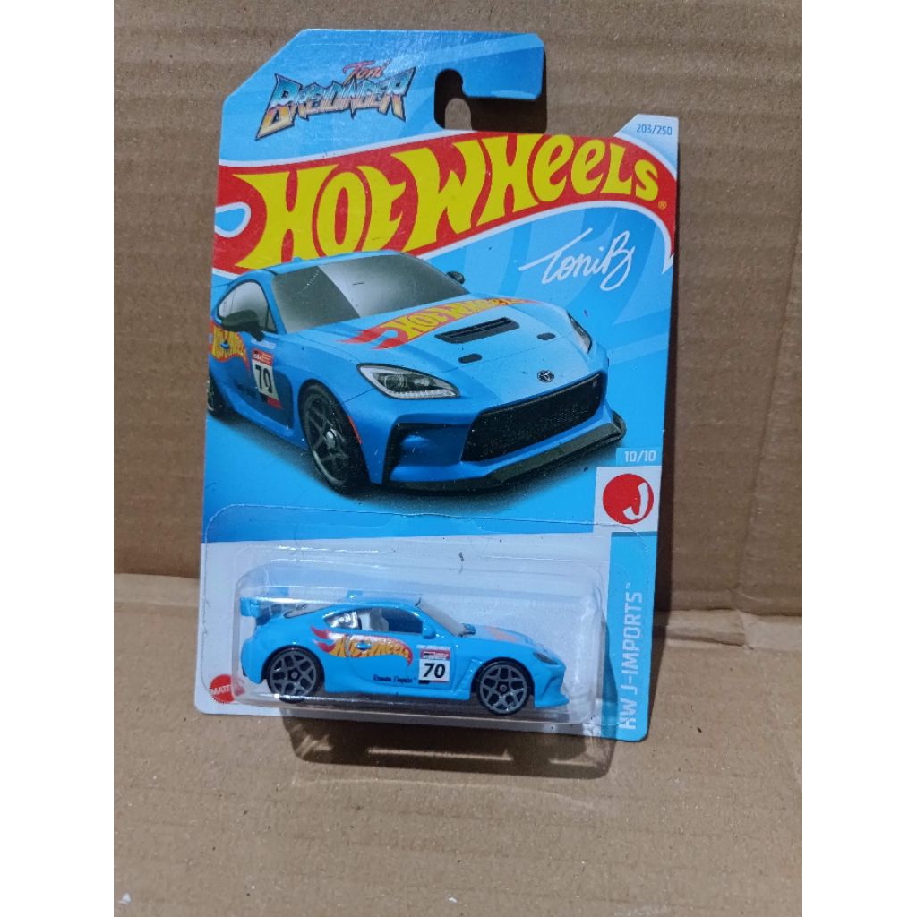 hotwheels toyota gr86 cup biru