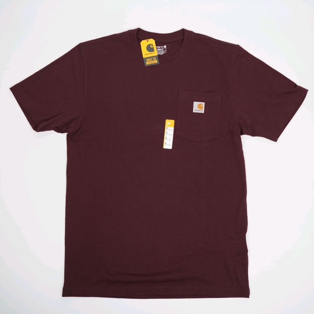 Carhartt Pocket Tee S/S Maroon BNWT