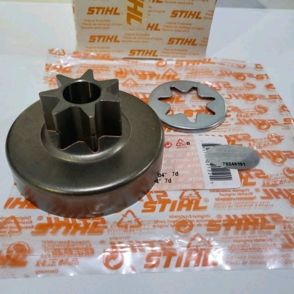Chain Sprocket Spurr  Senso 038 MS-380 MS-381 STIHL Asli