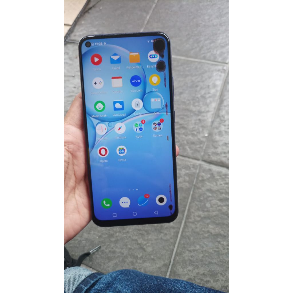 LCD Vivo Y50 Original minus tompel