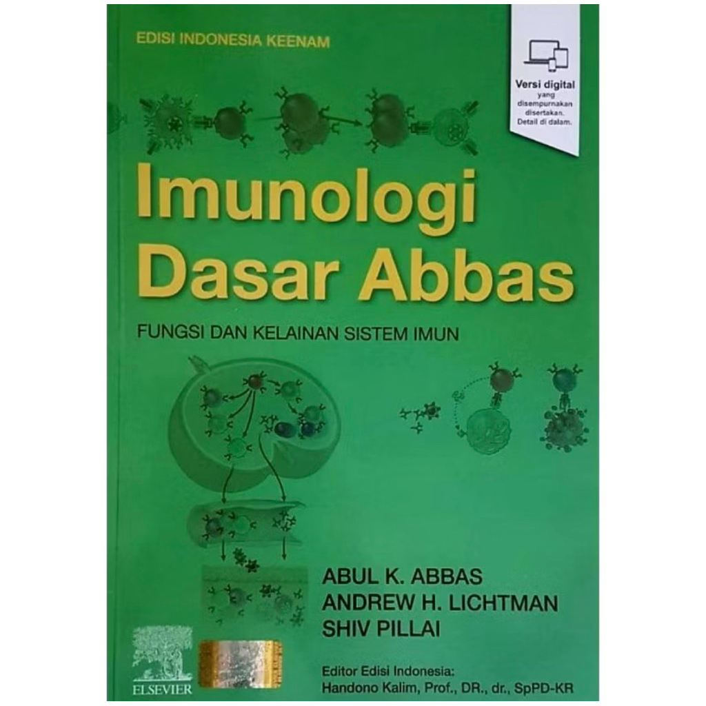PRELOVE BUKU IMUNOLOGI DASAR EDISI 6 - ABBAS - ORIGINAL