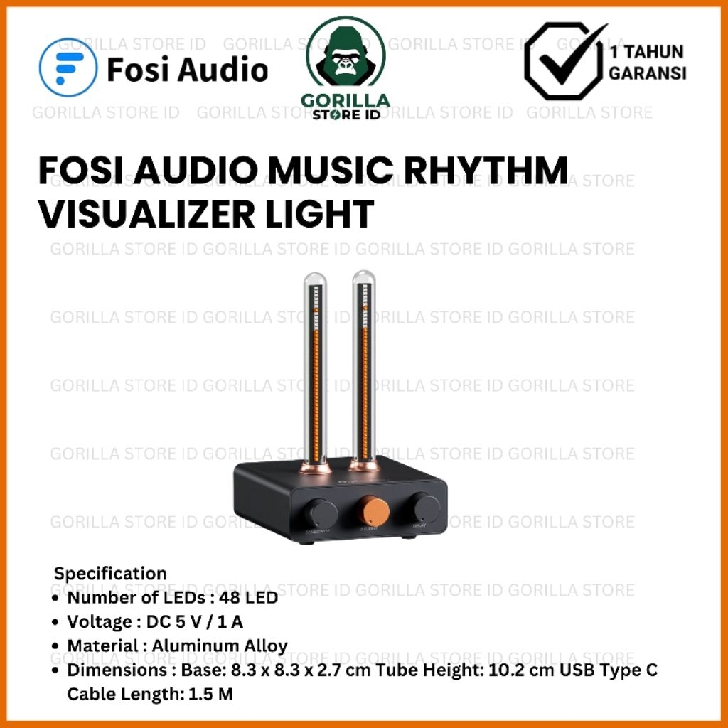 Fosi Audio Music Rhythm Visualizer Light