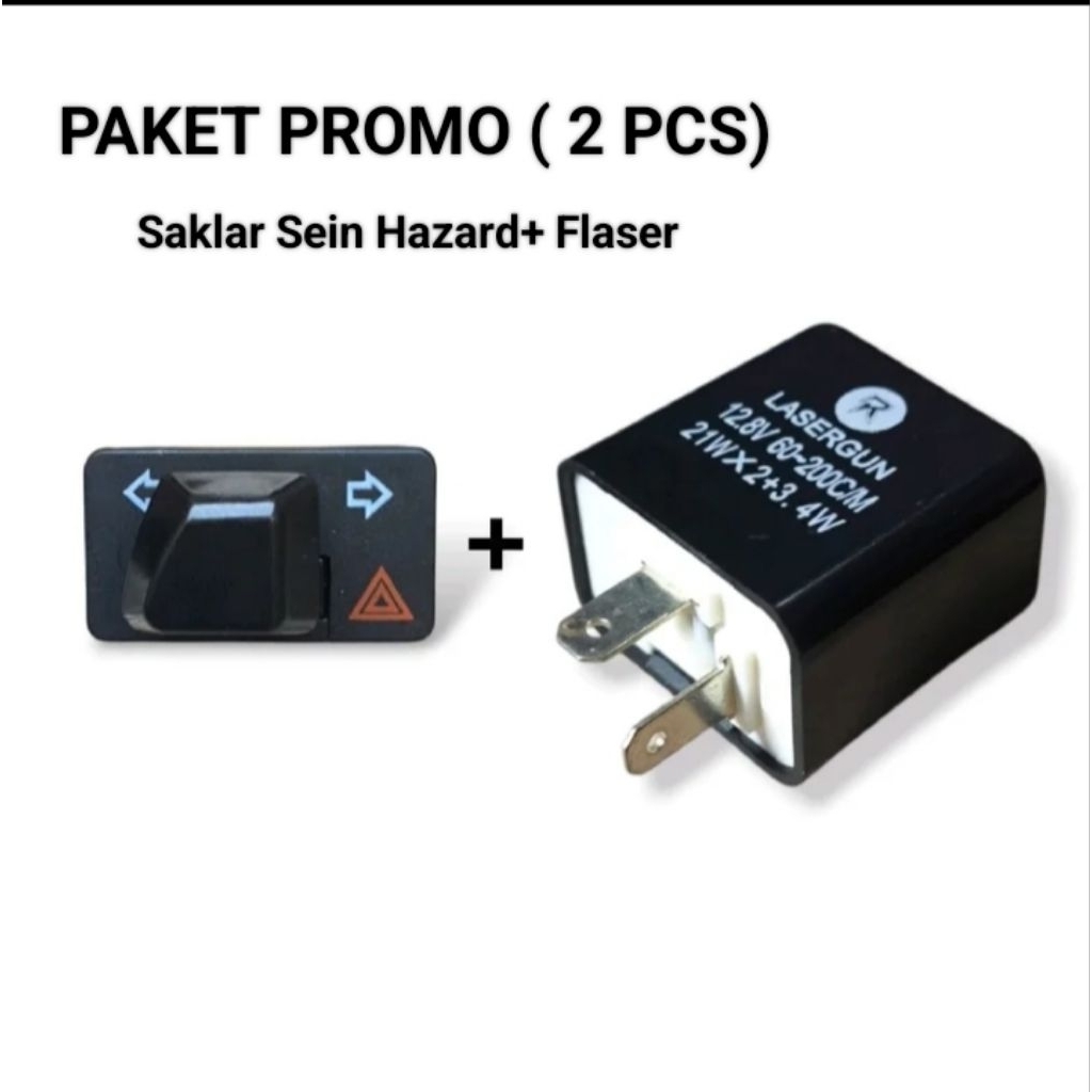 PAKET TOMBOL SAKLAR SEIN RETING SEN HAZARD PLUS FLASHER FLASER HAZARD BEAT FI ESP SCOOPY FI ESP VARI