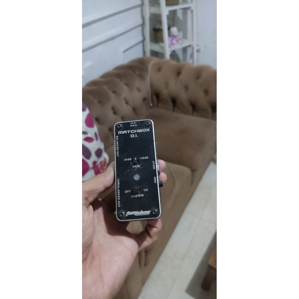 pedal tomsline matchbox DI Box
