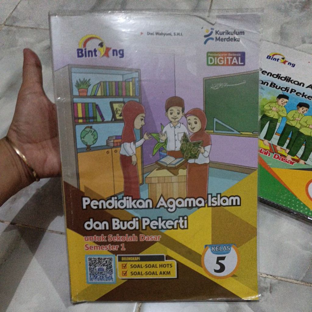 buku bekas bintang pai agama islam kelas 5 semester 1