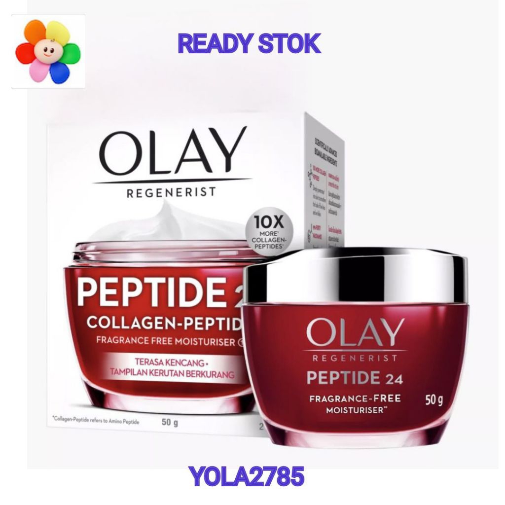 Olay Regenerist Collagen Peptide 24 Cream Pelembab 50 gram