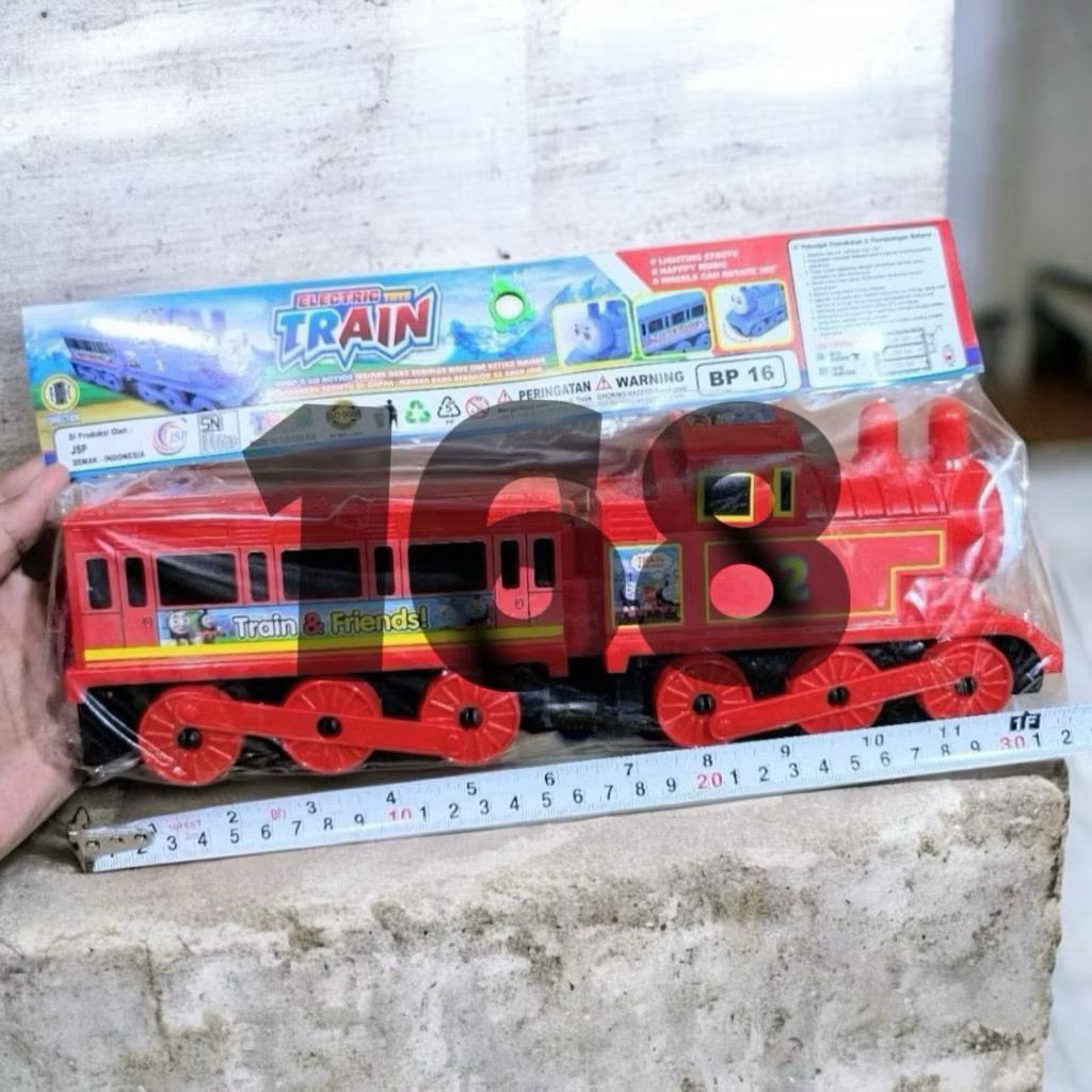 M54/168 COD MAINAN MURAH ANAK KERETA MUSIK DAN LAMPU  / BISA JALAN / MAINAN KERETA/ Mainan thomas ke