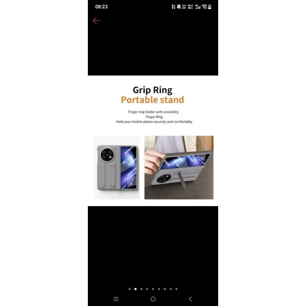 case vivo x fold 5 second