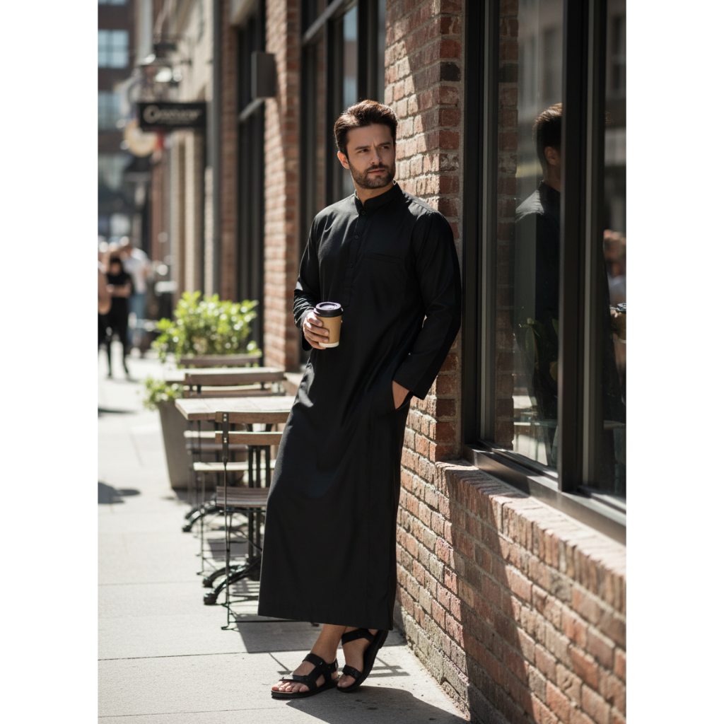 Jubah Pria Muslim Gamis Pria AL BAARI (JD-097)