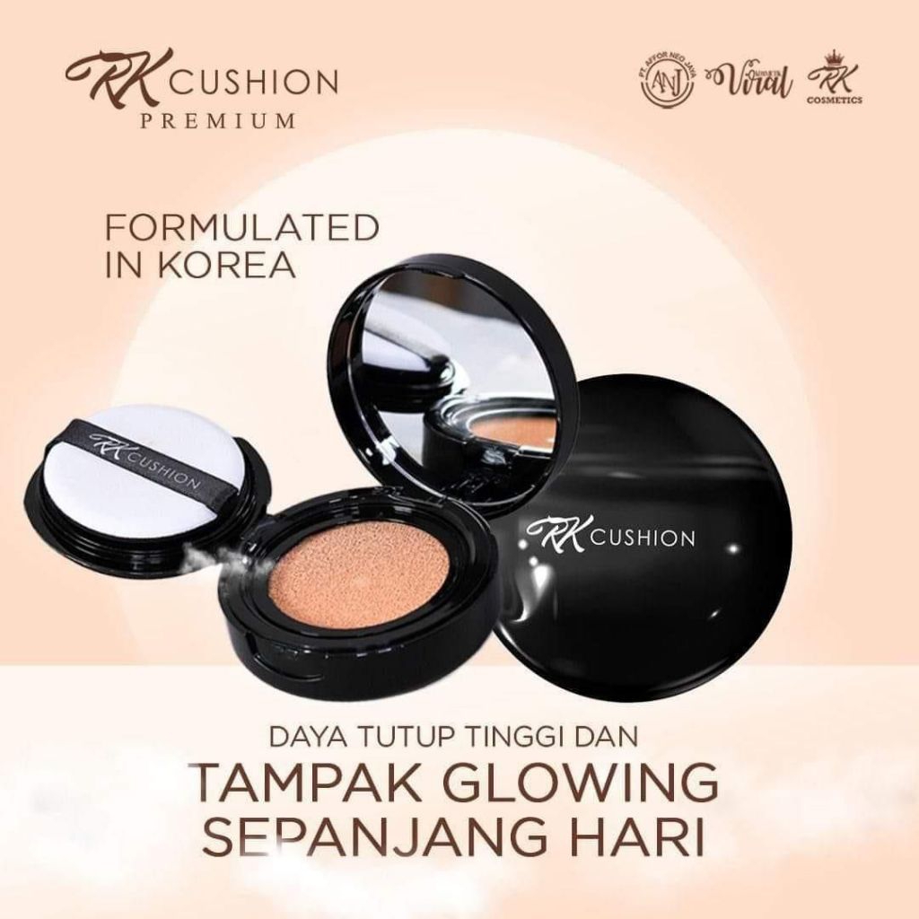 RK CUSHION ORIGINAL EXP 2028  IVORY/NATURAL //AGEN RESMI RK GLOW