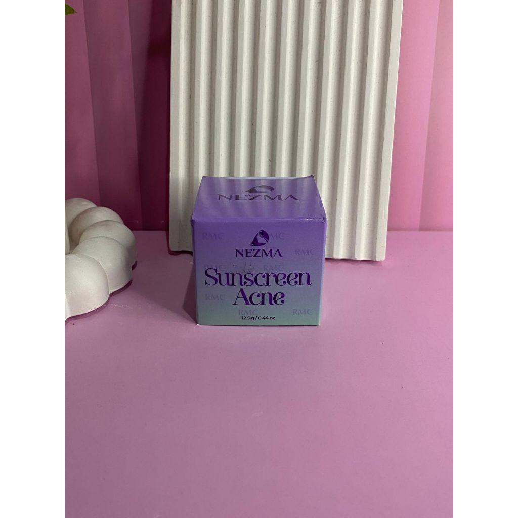 NEZMA PAKET GLOWING SUNSCREEN ACNE GLOW BY NEZMA RMC