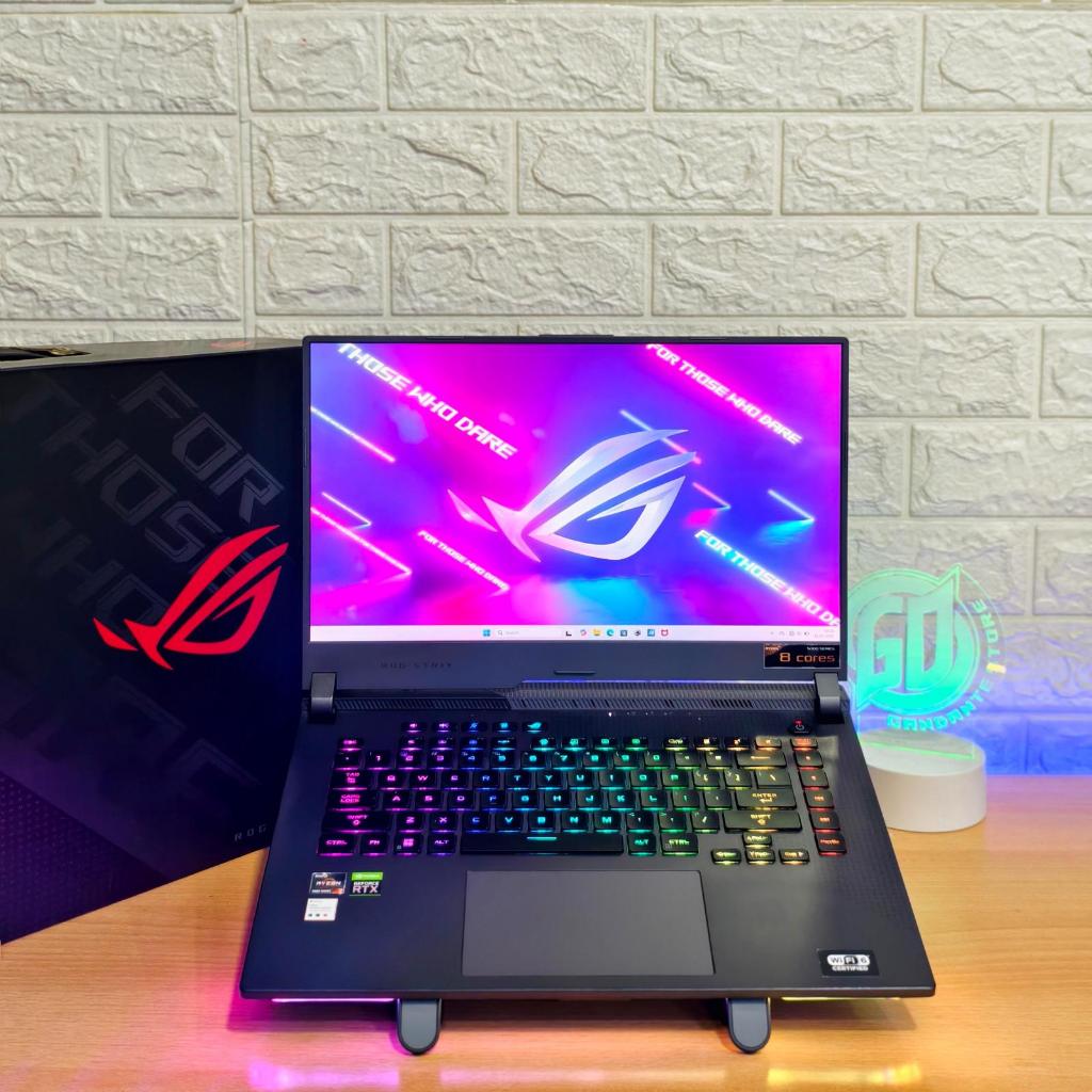 ASUS ROG STRIX G15 G513RC RYZEN 7 6800H RTX 3050 16GB FULL POWER FULLSET ORIGINAL || not G16 G614