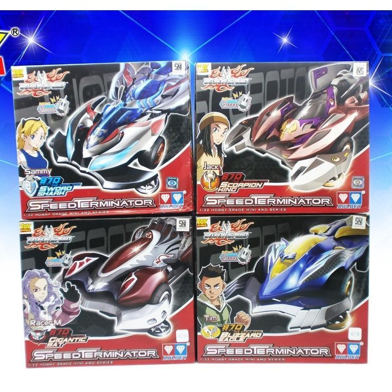 MAINAN TAMIYA AULDEY MINI 4WD GO FOR SPEED / TAMIYA AULDEY ORIGINAL SERI 870 - 87005