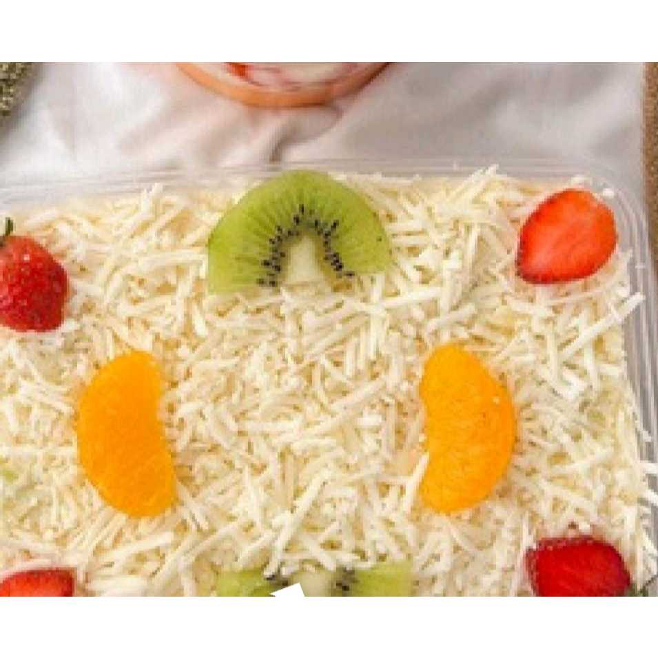 Puding mangga salad buah ukuran thinwall - 650 ml