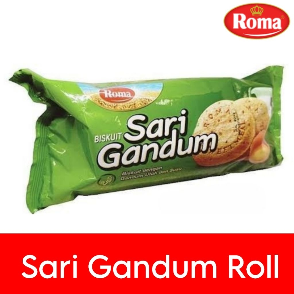 Sari Gandum biskuit original roll 149gr