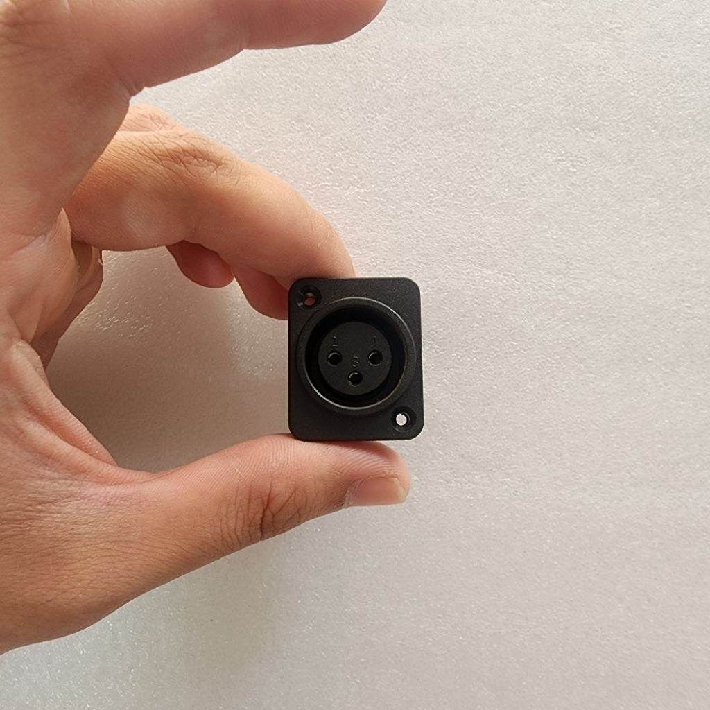 Socket Chasis Canon Body XLR Female Pin L PVC