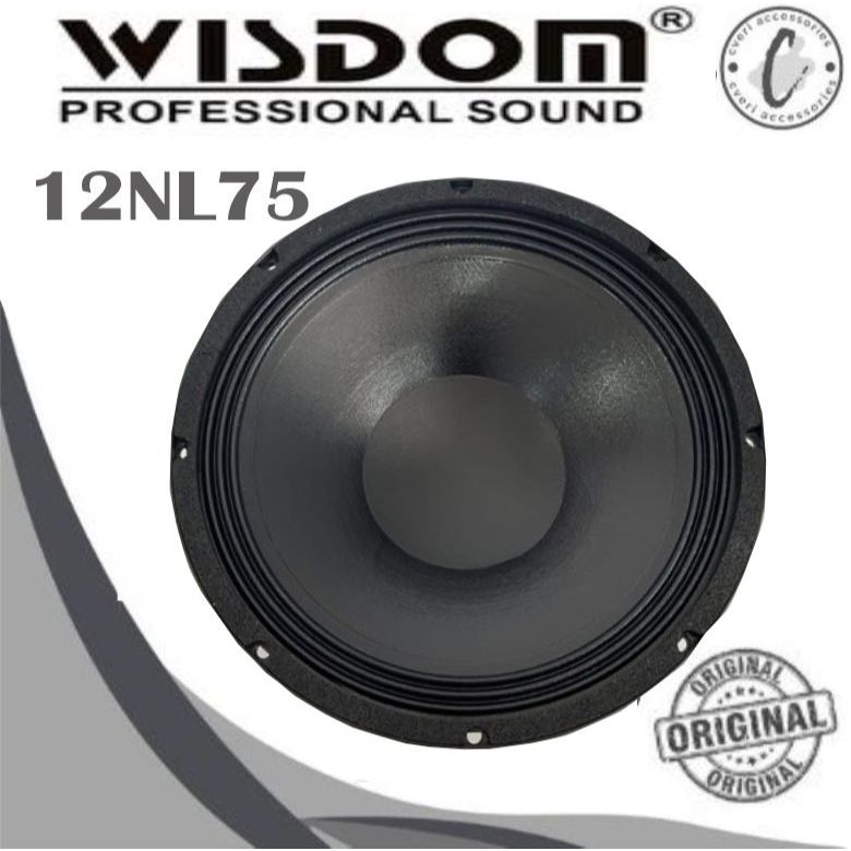 Speaker Wisdom 12NL75 12-Inch Speaker Komponen Wisdom 12-Nl75 Nedynium Magnet Component Speaker 12-N