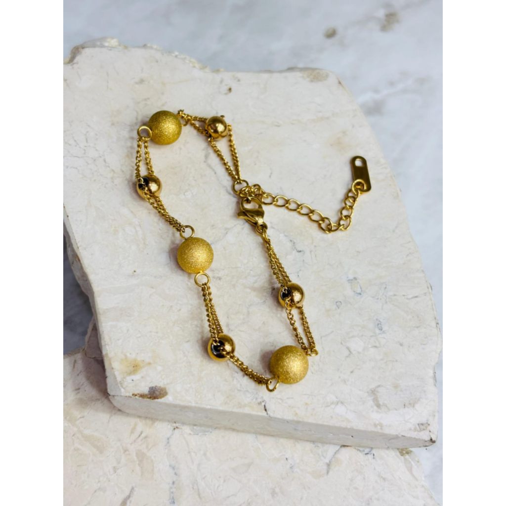 gelang rantai fashion gelang wanita anti karat