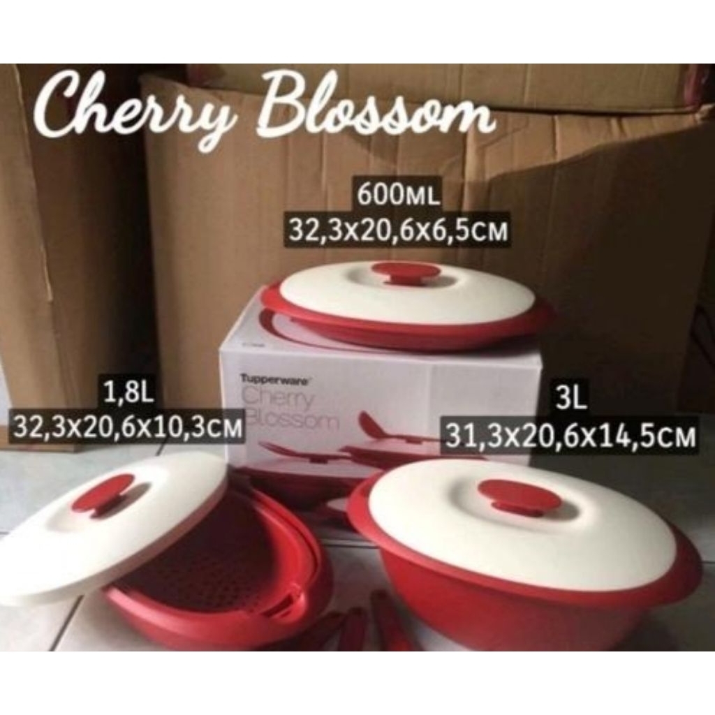 Cherry blossom Tupperware