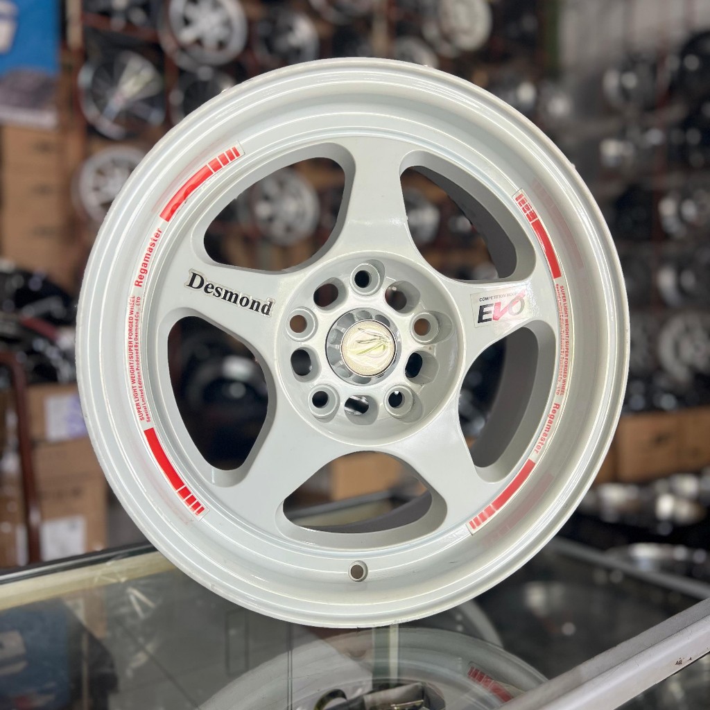 Velg Mobil Baru Ring 16 Spoon White PCD 114 Lbr 7 ET 40