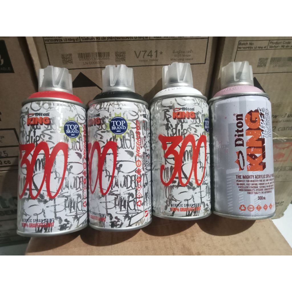 Diton King cc 300. Merapi/White/Lady Pink/Black/All Warna