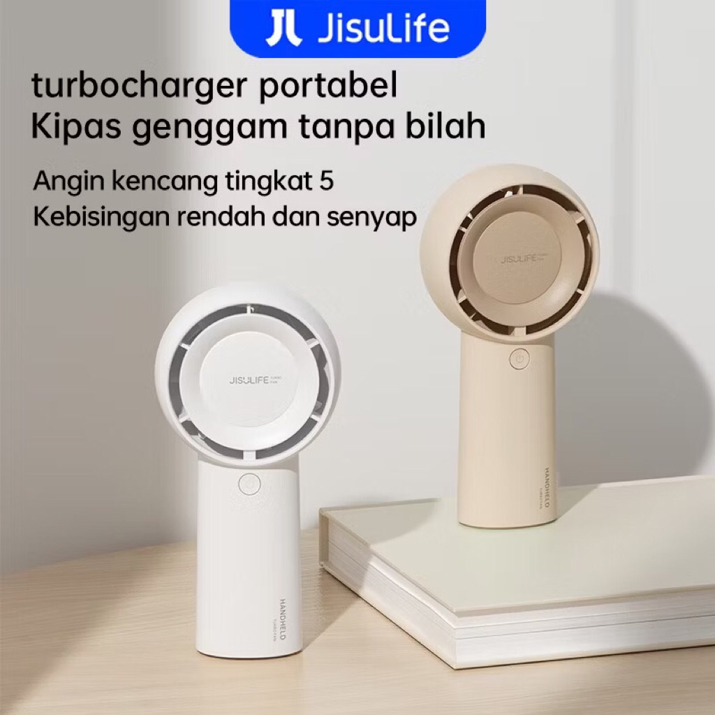 JISULIFE Kipas Angin Mini Portable 4000mAh