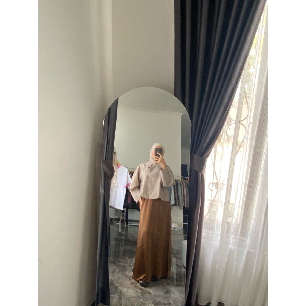 Unabysafitrikhaidir-silk skirt/rok silk/rok silk velvet/rok mewah/ rok cantik