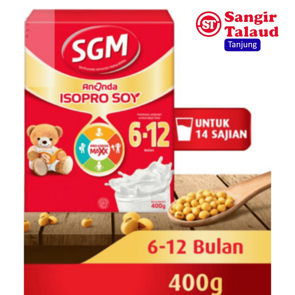 SGM ANANDA 2 ISOPRO SOYA 6-12 bulan 400 gr