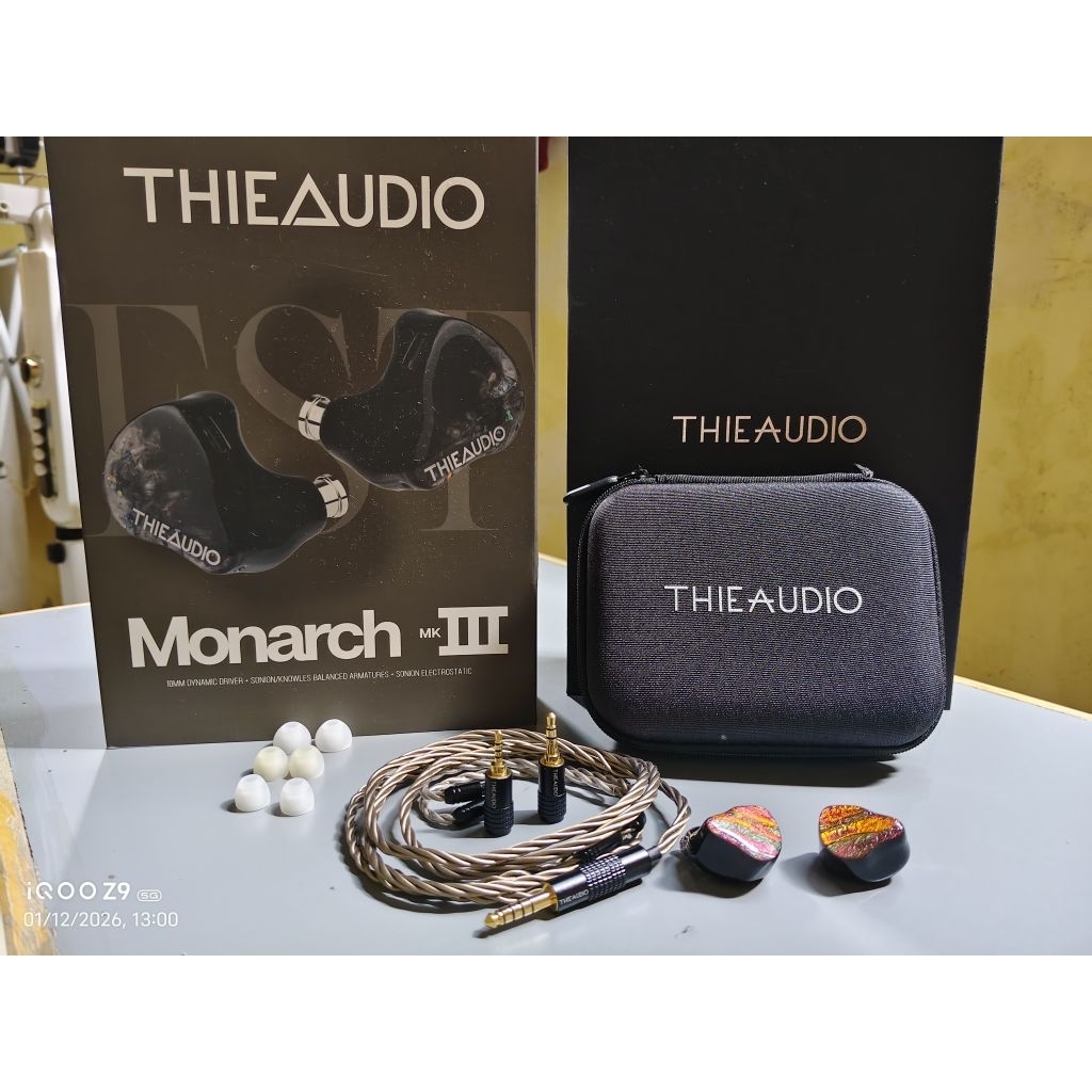 Thieaudio Monarch MKIII preloved FULLSET like new Custom color edition. #IEM #isobaric