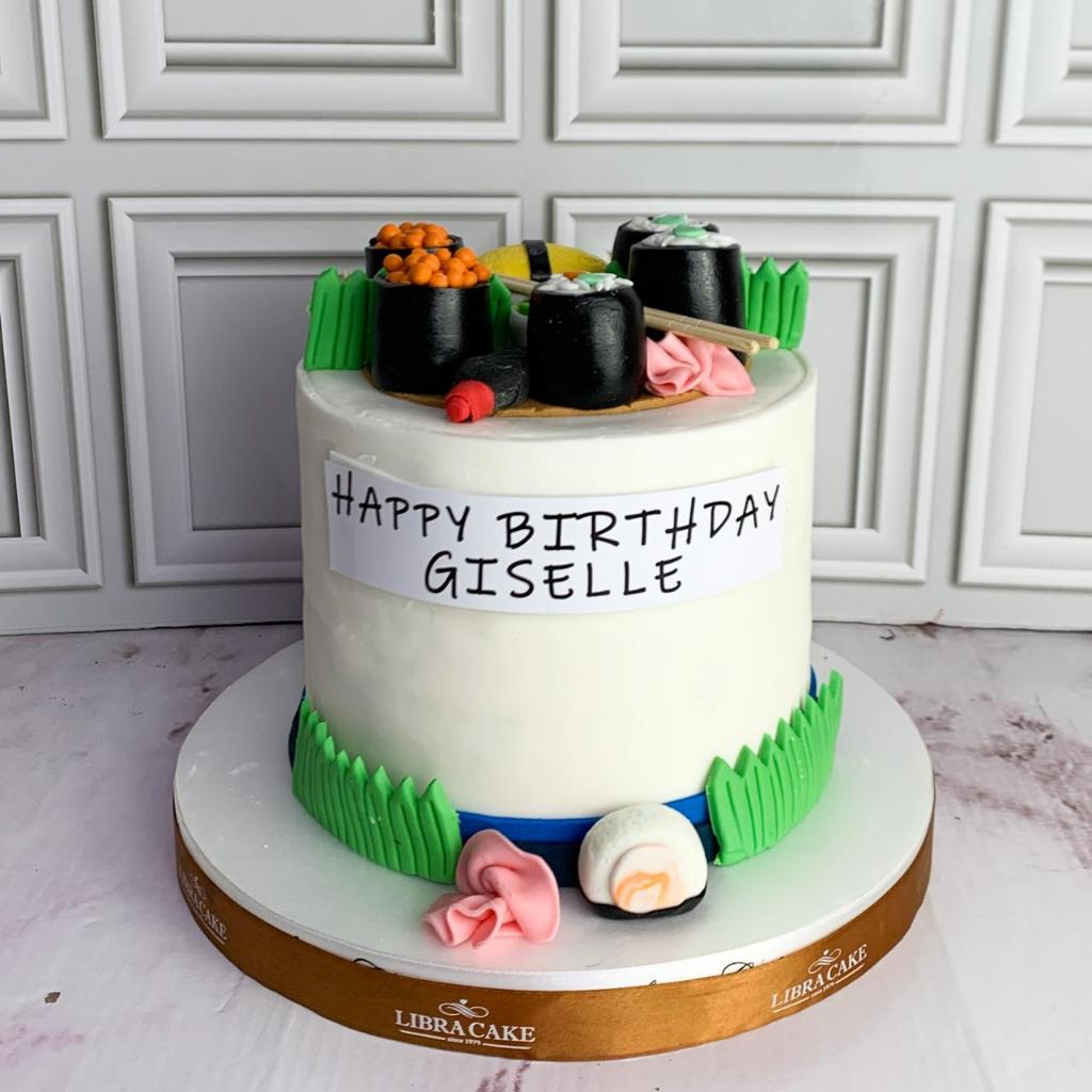 Kue Ulang Tahun/Birthday Cake/Kue Ulang Tahun Tema Sushi/Kue Birthday Jakarta