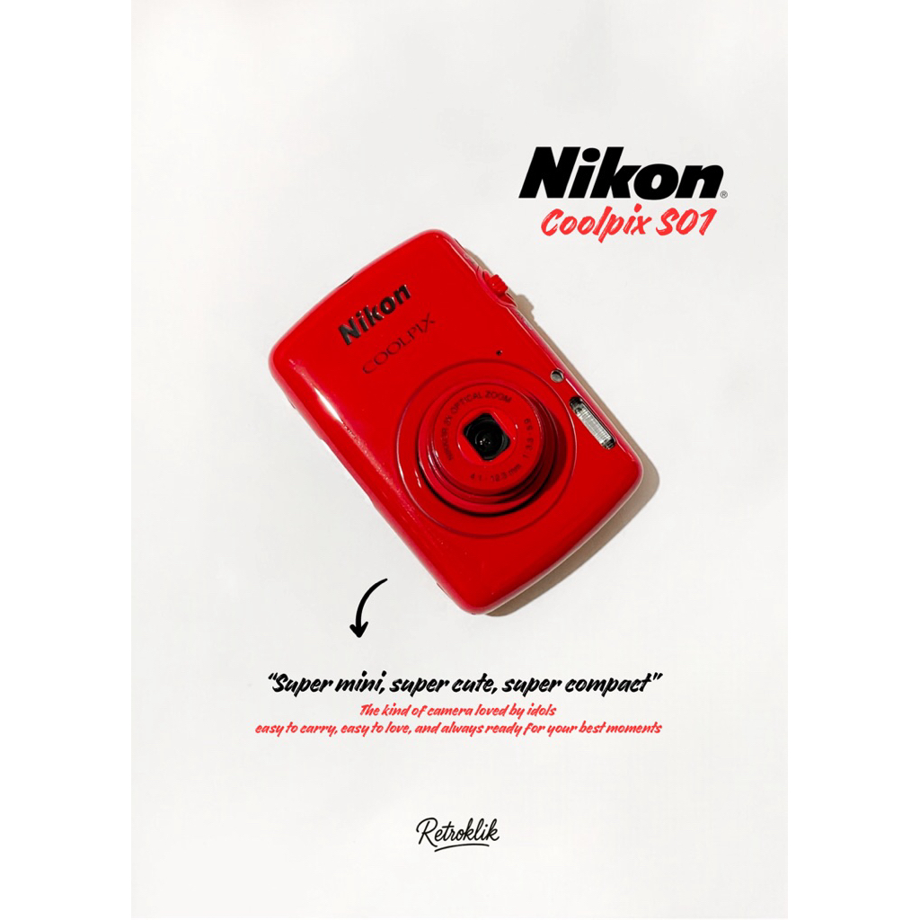 Kamera Digicam Nikon Coolpix S01
