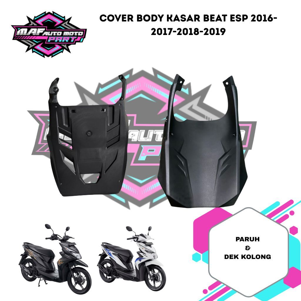 DEK KOLONG+PIJAKAN KAKI BEAT ECO STREET 2017-2018-2019 / PAKET BODY KASAR BEAT KOLONG+PIJAKAN KAKI B