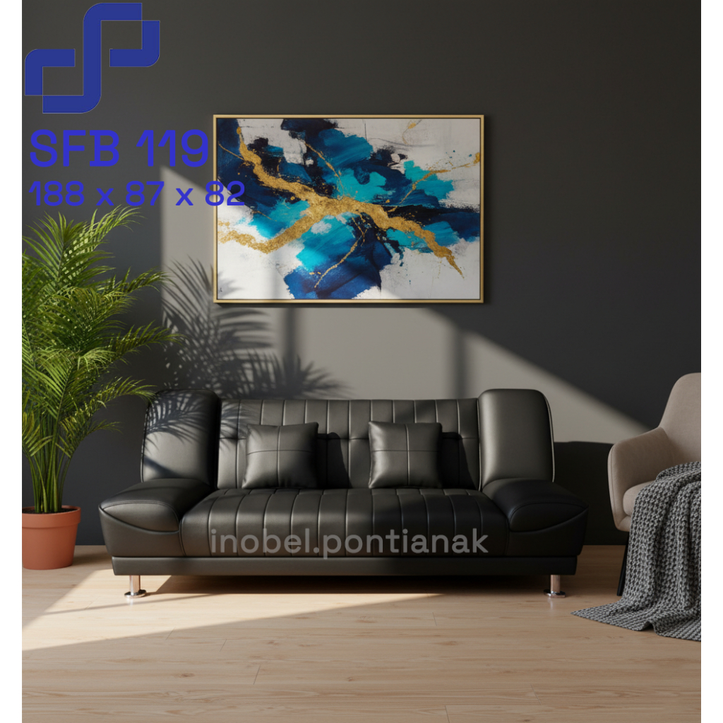 Sofa / Sofa Ruang Tamu / Sofa Tamu / Sofa Bed / Sofa Murah / Furniture /  Sofabed Morres SFB 119