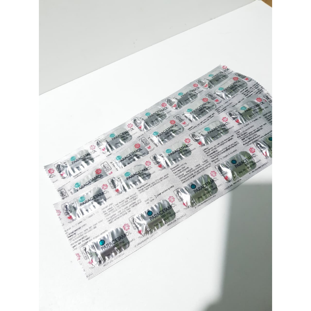 Paracetamol pim 1 box isi 10 strip original paracetamol