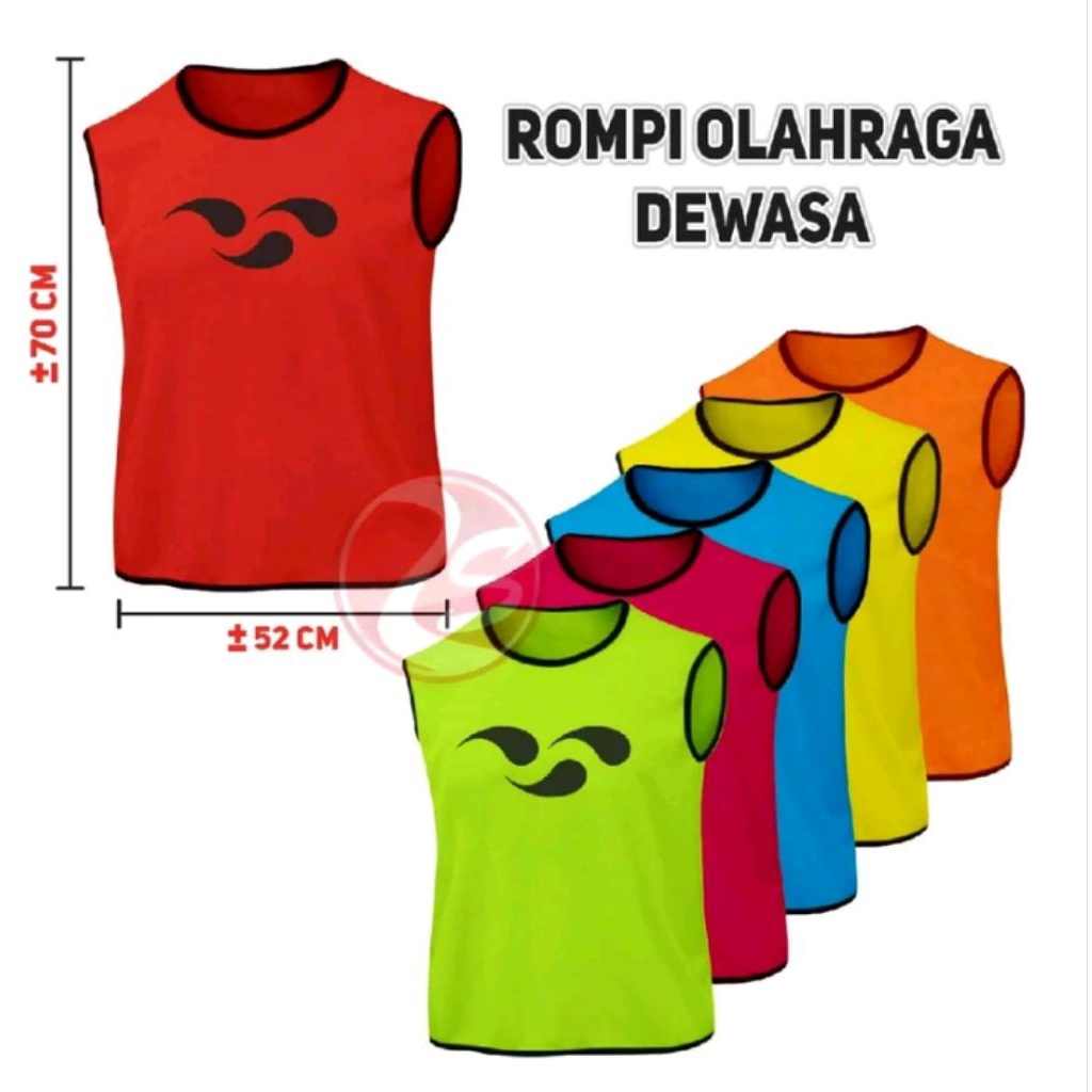Rompi sepak bola futsal dewasa rompi murah atasan olahraga rompi latihan sepak bola pria dewasa outd
