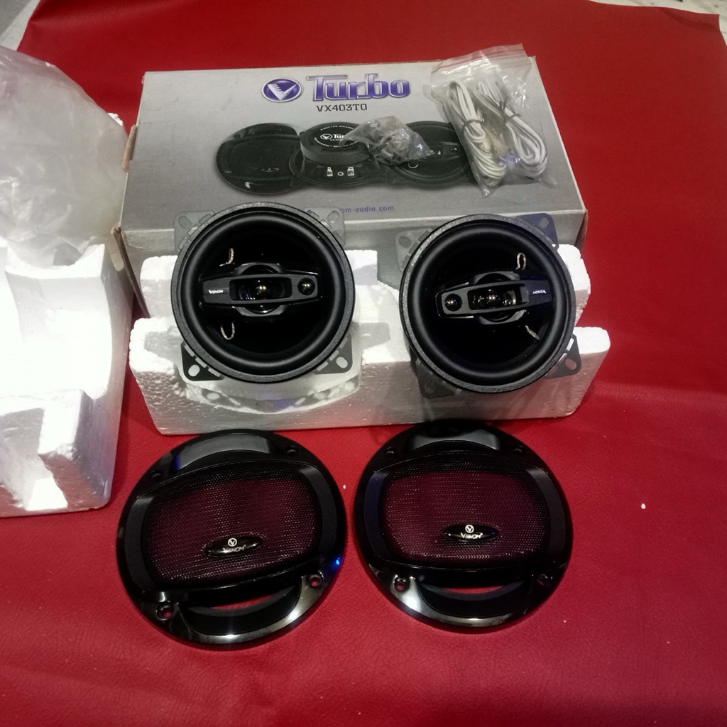 Speaker Coaxial Venom VX403TO Venom Turbo 4 inch Car Speaker