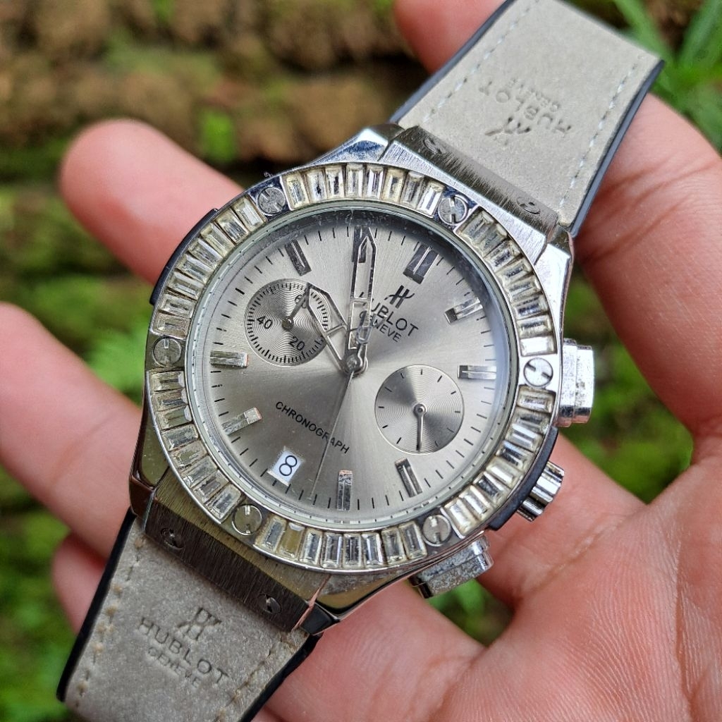 Hublot chrono normal murah