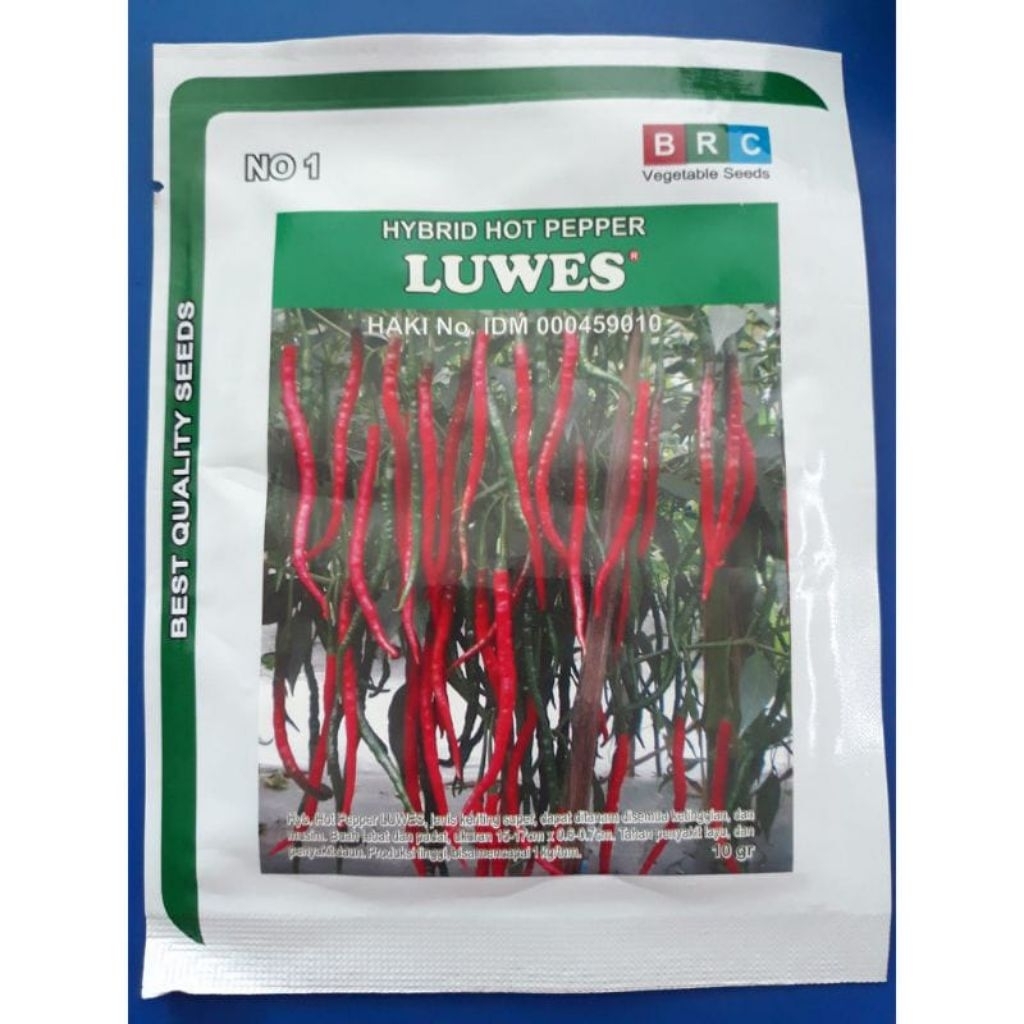 benih cabe kriting LUWES F1 10gram